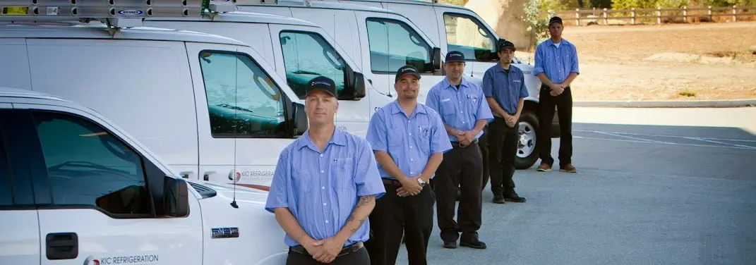 KIC Refrigeration crew ready for Mini Split Repair jobs across Hollywood